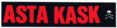 Asta Kask- Logo sticker (st756)