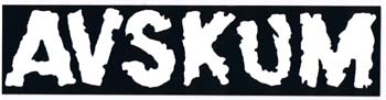 Avskum- Logo sticker (st764)
