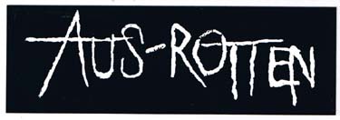 Aus Rotten- Logo sticker (st765)