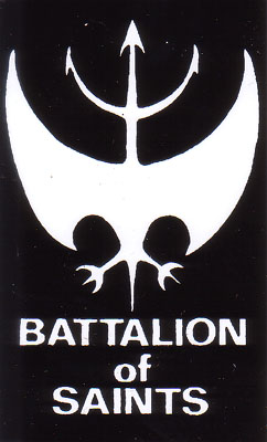 Battalion Of Saints- Creature Logo sticker (st768)