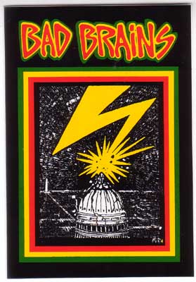 Bad Brains- Lightning sticker (st133)