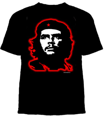Che Guevara- Classic Pic on a black shirt