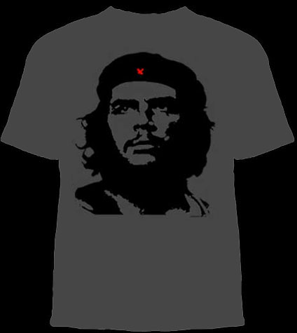 Che Guevara- Classic Pic on a grey shirt