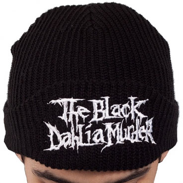 Black Dahlia Murder- Logo Embroidered on a Black Beanie