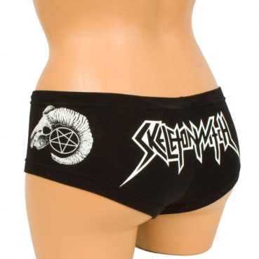 Skeletonwitch- Logo on black hot shorts