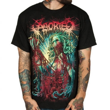 Aborted- Bride on a black shirt
