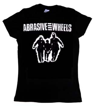 Abrasive Wheels- Cops Hauling Off Kid on a black girls fitted shirt