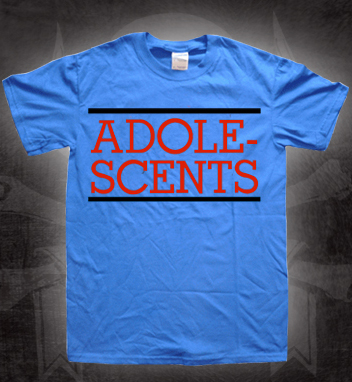 Adolescents- Logo on a blue shirt