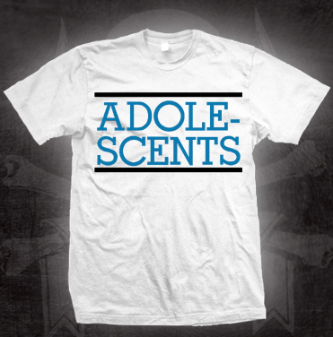 Adolescents- Logo on a white shirt