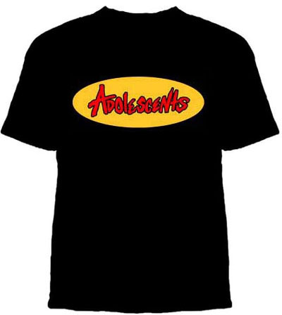 Adolescents- Red & Yellow Logo on a black shirt (Sale price!)