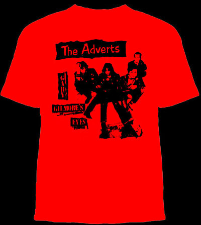 Adverts- Gary Gilmores Eyes on a red shirt