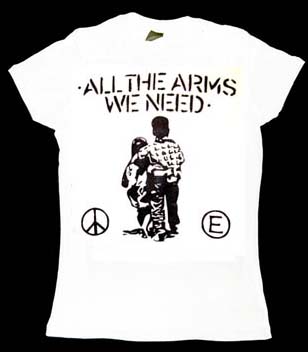 All The Arms We Need on a girls fitted shirt