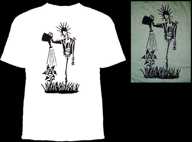 Anarchy (Punk Watering Flower) shirt