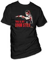 Army Of Darkness- This Is My Boom Stick on a black shirt