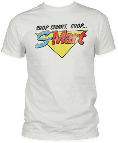 Army Of Darkness- Shop Smart. Shop S Mart on a vintage white slim fit shirt