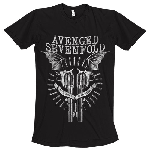Avenged Sevenfold- Let's Start The Killing on a black shirt