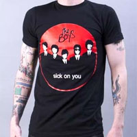 Boys- Sick On You on a black slim fit shirt