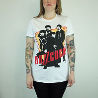 Buzzcocks- Harmony In My Head on a white girls fitted shirt