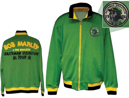 Bob Marley- Rasta Vibration Tour Track Jacket