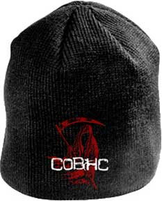 Children Of Bodom- Reaper on a black beanie