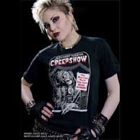Creepshow- Ticketholder on a black shirt