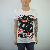 Damned- Smash It Up on a natural girls fitted shirt