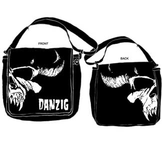 Danzig- Split Skull Messenger Bag