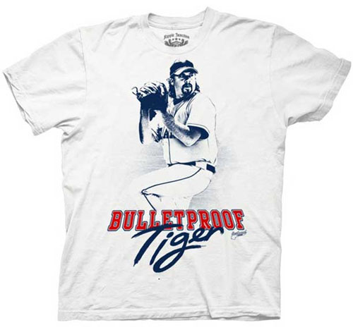 Eastbound & Down- Bulletproof Tiger on a white shirt