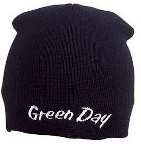 Green Day- White Logo beanie