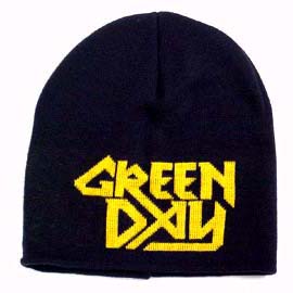 Green Day- Yellow Metal Logo beanie