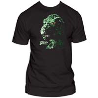 Godzilla- Face on a black shirt