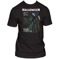 Halloween- The Trick Is To Stay Alive on a black shirt