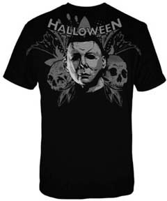 Halloween- Portait Of Madness on a black shirt