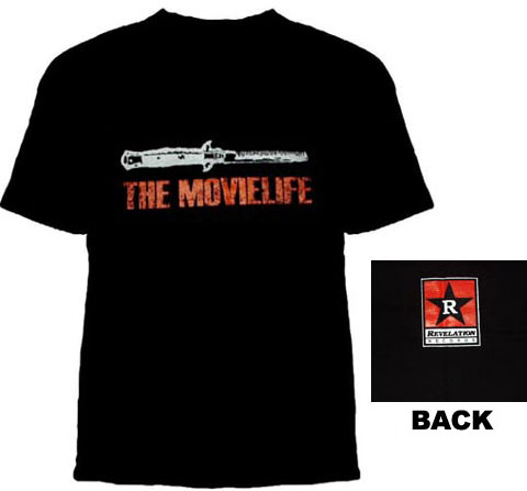 Movielife- Switchcomb on a black shirt (Sale price!)