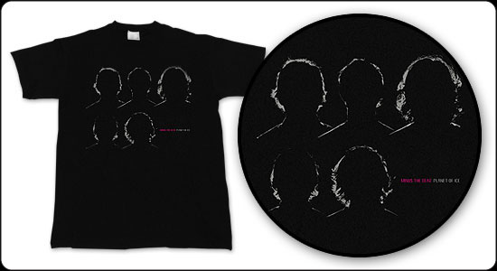 Minus The Bear- Planet Of Ice on a black guys slim fit shirt (Sale price!)