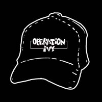 Operation Ivy- Logo embroidered on a black baseball hat
