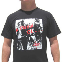 4 Skins- A Fistful Of on a black shirt