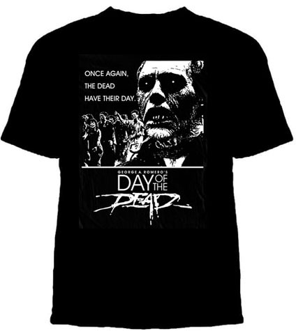 Day Of The Dead- Once Again, The Dead Have Their Day on a black shirt