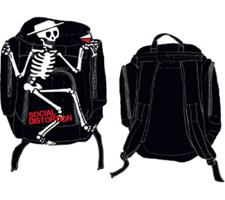 Social Distortion- Skeleton Back Pack