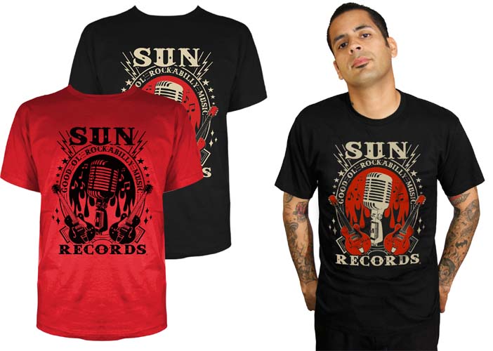Sun Records- Good Ol' Rockabilly Music shirt by Steady Clothing