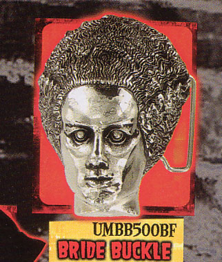 Bride Of Frankenstein belt buckle by Rock Rebel (bb343)