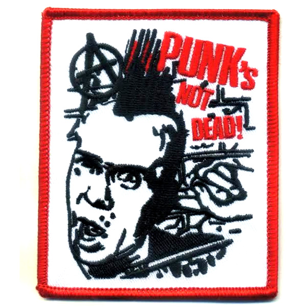 Punk's Not Dead (Wattie) Embroidered Patch