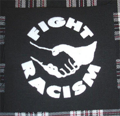 Fight Racism cloth patch (cp323)