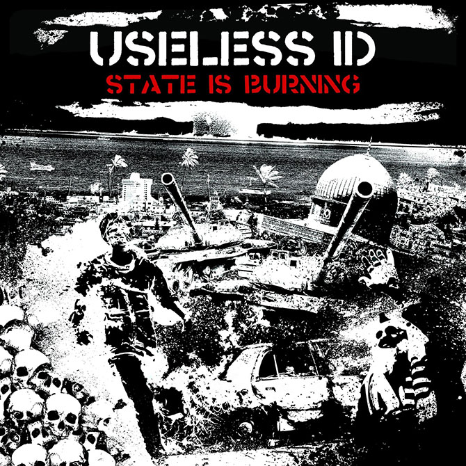 Useless ID- State Is Burning LP (Sale price!)