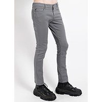 Tripp NYC 5 Pocket Stretch Skinny Jeans in Silver / Gray Wash - SALE