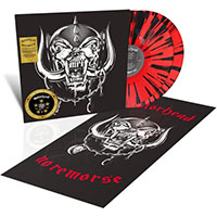 Motorhead- No Remorse 2xLP (50th Anniversary, Comes With Poster) (Red With Black Splatter Vinyl)