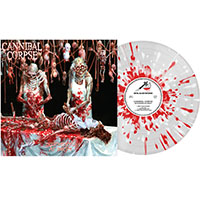 Cannibal Corpse- Butchered At Birth LP (White With Red Splatter Vinyl)