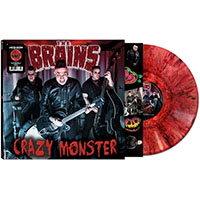 Brains- Crazy Monster LP (Red Marble Vinyl)