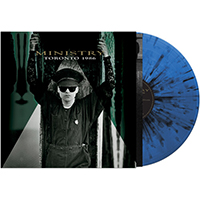 Ministry- Toronto 1986 LP (Blue/Black Splatter Vinyl) (Sale price!)