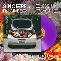 Sincere Engineer- Bless My Psyche LP (Indie Exclusive Purple Vinyl) (Sale price!)
